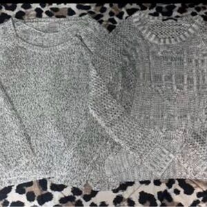 Cozy Gray Knit Sweater